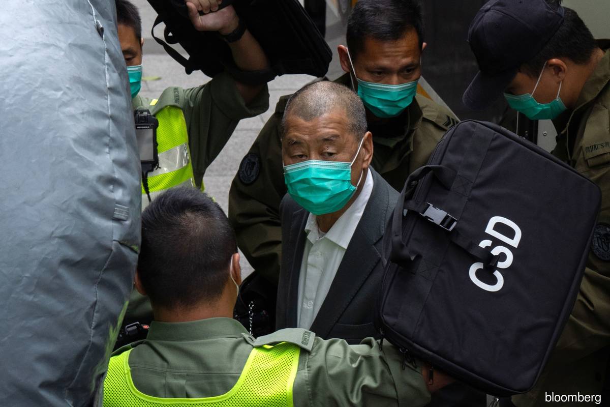 Media mogul Jimmy Lai in 2021.